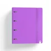 Carpebloc A4 4 anillas 35mm. PP foam con recambio de 100 hojas color violeta