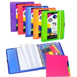 Carpebloc folio negro 4 anillas 35mm. PP Dune XXL con recambio