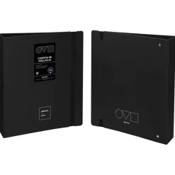 Carpeta A4 4 anillas 40mm polyfoam negro Unequal Minimal