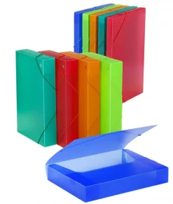 Carpeta A4 plus proyectos PP lomo 5cm. colores surtidos