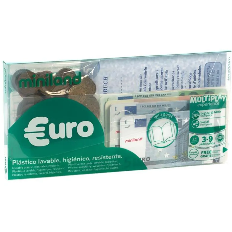 Cartera de billetes y monedas