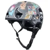 Casco Micro sticker talla M con Led trasera