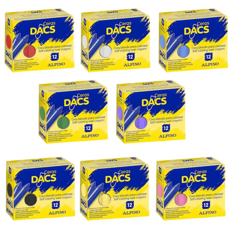 Cera 12 unidades unicolor Dacs