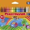 Cera Plastidecor 18 colores