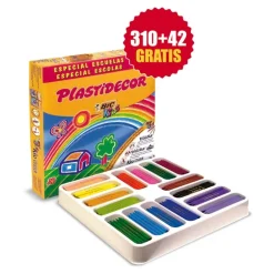 Cera Plastidecor 352 unidades Bic