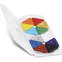 Cera triangular 12 colores Primo