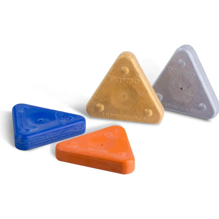 Cera triangular 12 colores Primo