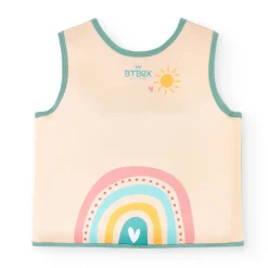 Chaleco flotador Rainbow cream talla S 15-19 kg