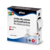 Cinta de velcro autoadhesiva blanca 10m x 20mm.