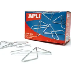 Clips número 10 modelo mariposa 50 unidades Apli