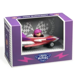 Coche metal Miss Burgundy Crazy Motors escala 1:43