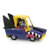 Coche metal Shark and Go Crazy Motors escala 1:43