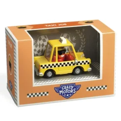 Coche metal Taxi Joe Crazy Motors escala 1:43