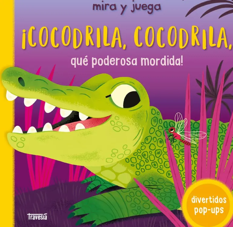 ¡Cocodrila, cocodrila, qué poderosa mordida!