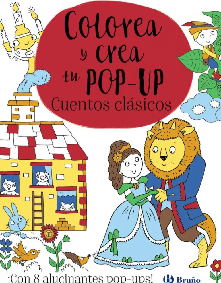 Colorea y crea tu pop-up. Cuentos clásicos