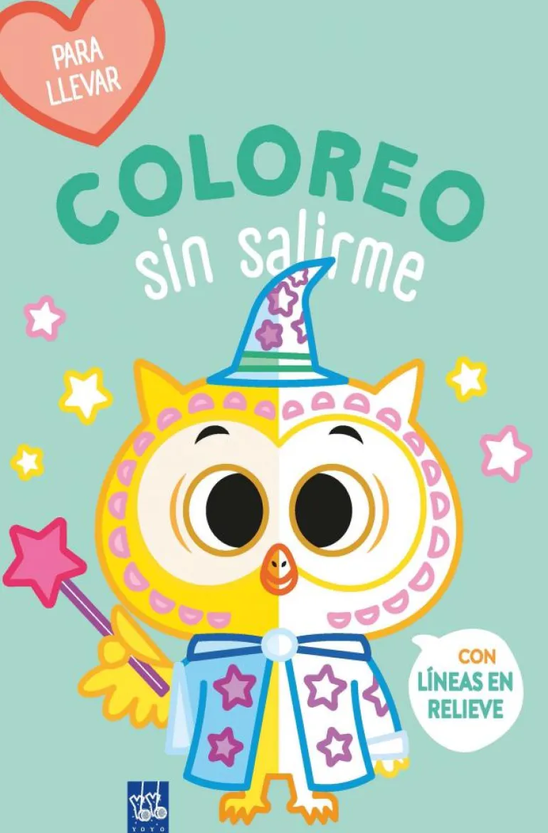 Coloreo sin salirme-Para llevar. Búho