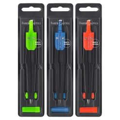 Compás escolar Faber Castell color surtido