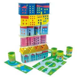 Construcción bloques de papel 180 pzas