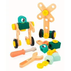 Construcción de madera 50 piezas