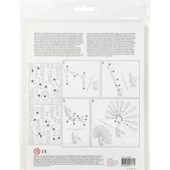 Construcción de madera para ensamblar pavo real 3D