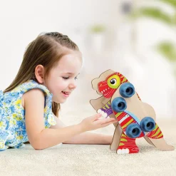 Construcción dinosaurios madera Play Bio 24 pzas