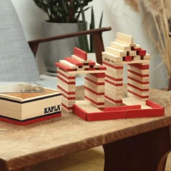 Construcción Kapla caja 40 piezas rojo