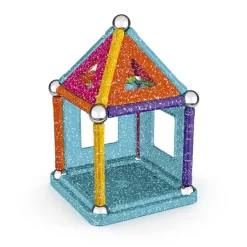 Construcción magnética 35 piezas Geomag glitter recycled