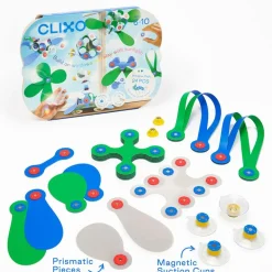 Construcción magnética Clixo Window 24 piezas
