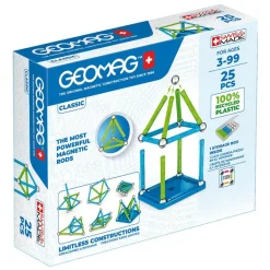 Construcción magnética Geomag Green 25 piezas