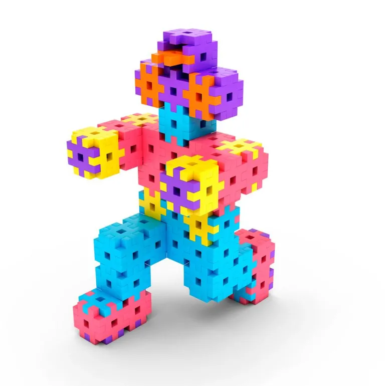 Construcción Meli Basic travel box 500 piezas figuras 3D