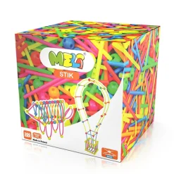 Construcción Meli Stik neón 300 piezas