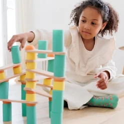 Construcción Oppi Stix 60 piezas madera y silicona