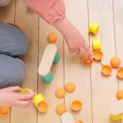 Construcción Oppi Stix 60 piezas madera y silicona