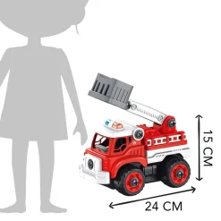 Construye camión de bomberos RC