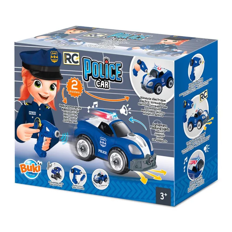 Construye coche de policía RC