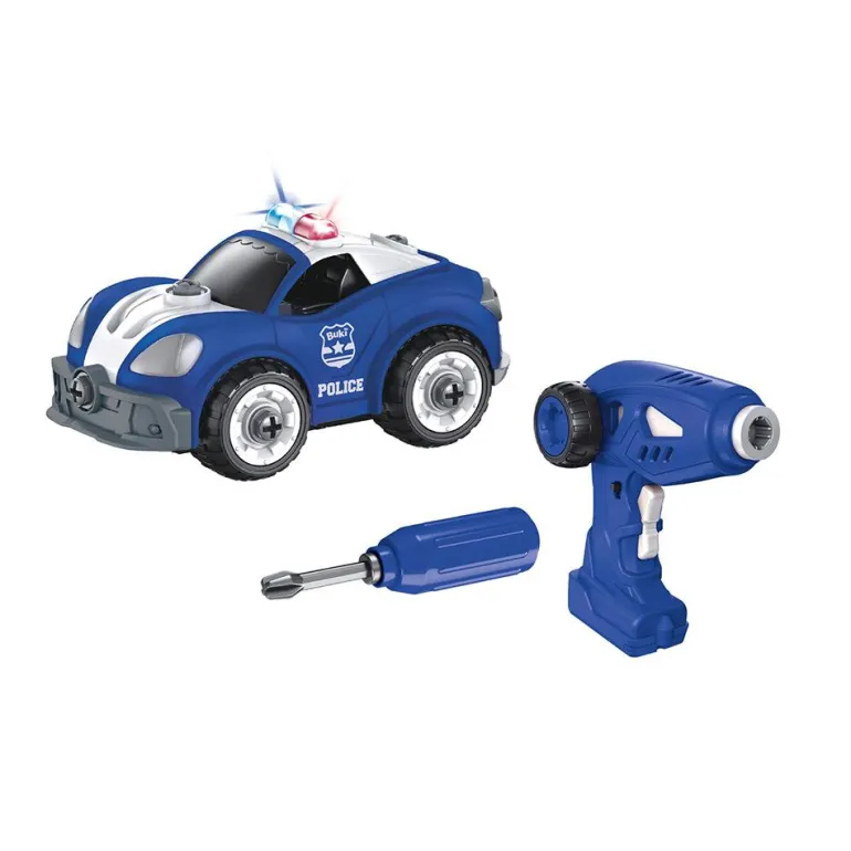 Construye coche de policía RC