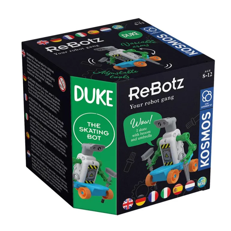 Construye robot esquiador Duke