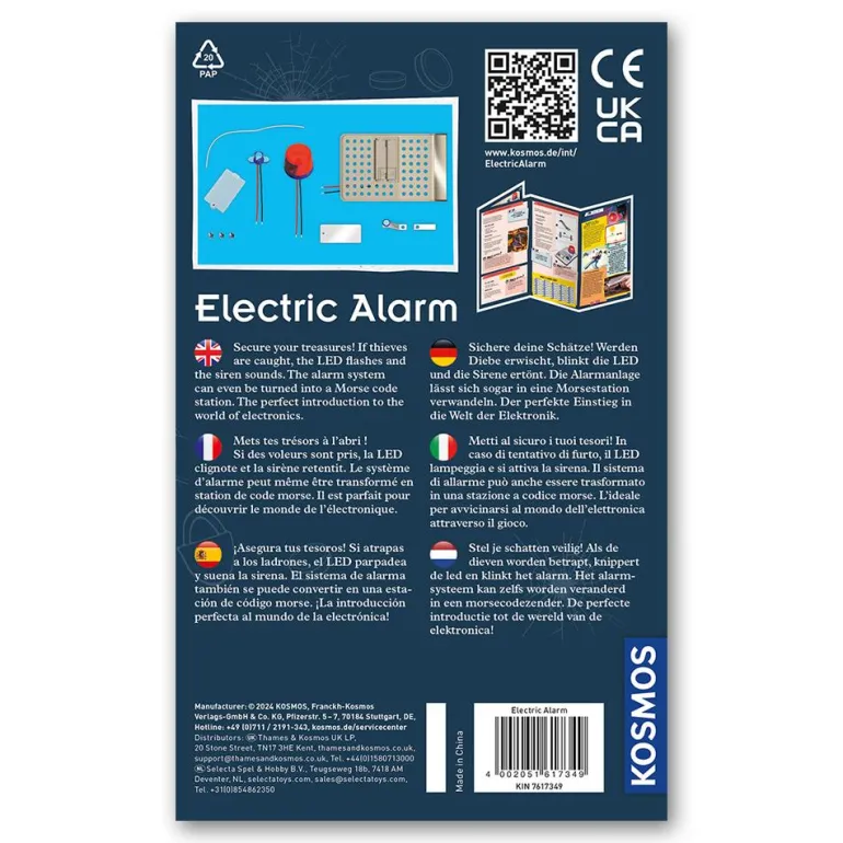 Construye tu alarma electrónica
