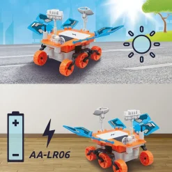 Construye vehículo espacial Mars Rover solar