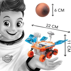 Construye vehículo espacial Mars Rover solar