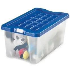 Contenedor multiusos con tapa 22,6 x 37 x 16cm.