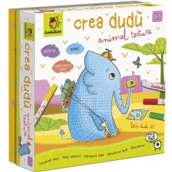 Crea dudú let´s colour pintamos con rotuladores