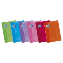Cuaderno A5 cuadro 4mm. 48 hojas tapa blanda colores surtidos Oxford Classic