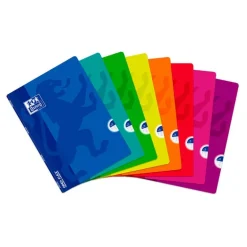 Cuaderno A4 raya horizontal 48hj tapa plástico Oxford