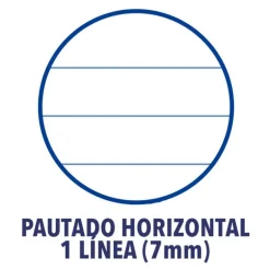 Cuaderno A5 raya horizontal 48hojas tapa plástico Oxford