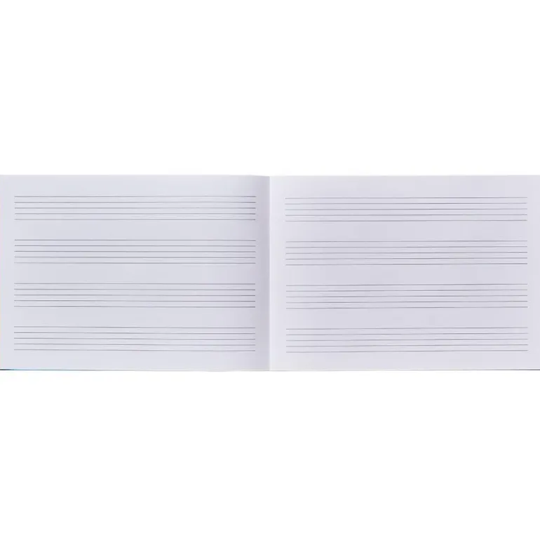 Cuaderno de música Additio Basic 4 pentagramas