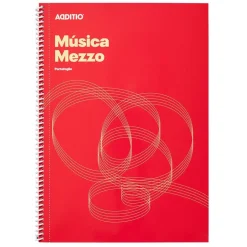 Cuaderno de música Additio Mezzo