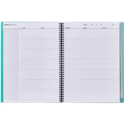 Cuaderno del profesor para todas las clases semana vista vertical