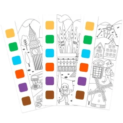 Cuaderno pocket acuarelas viaje por el mundo