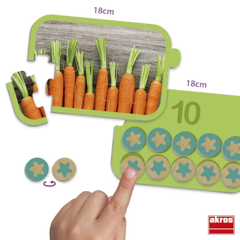 Cuenta y completa del 1 al 10